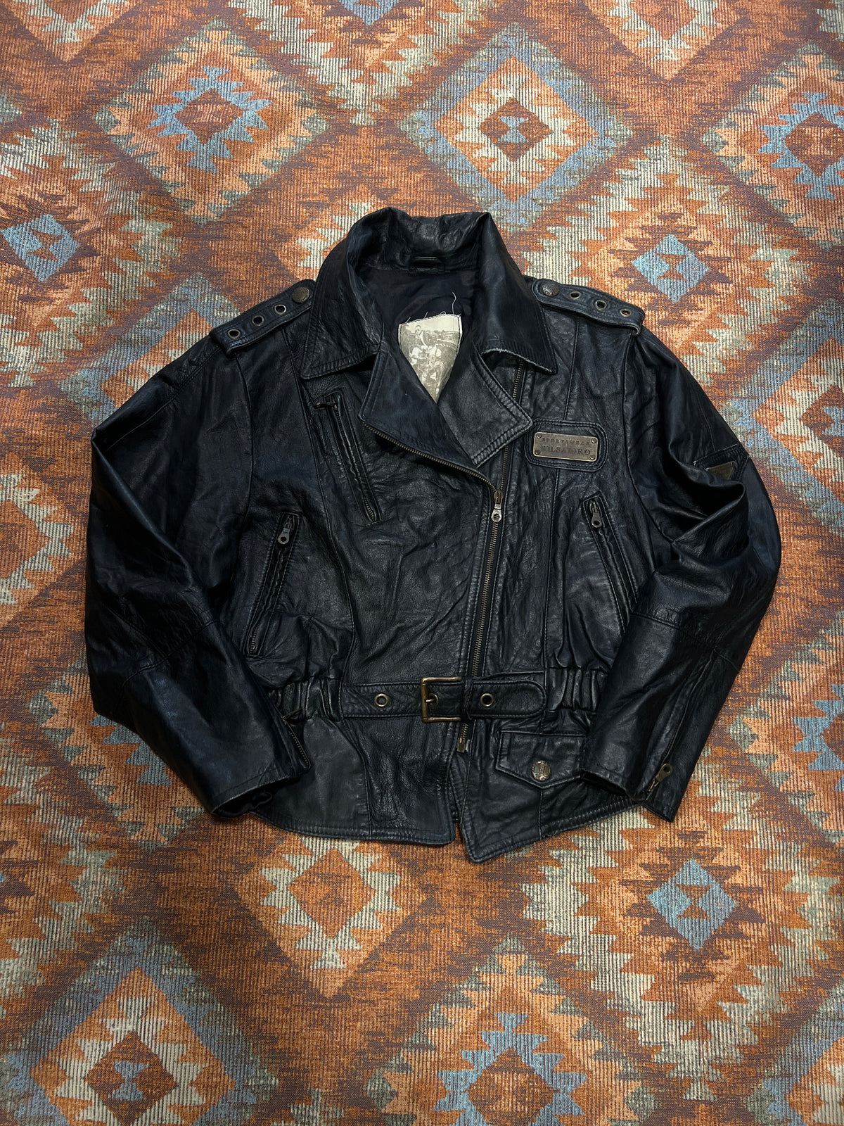 Leather jacket TG.44/46 NA79