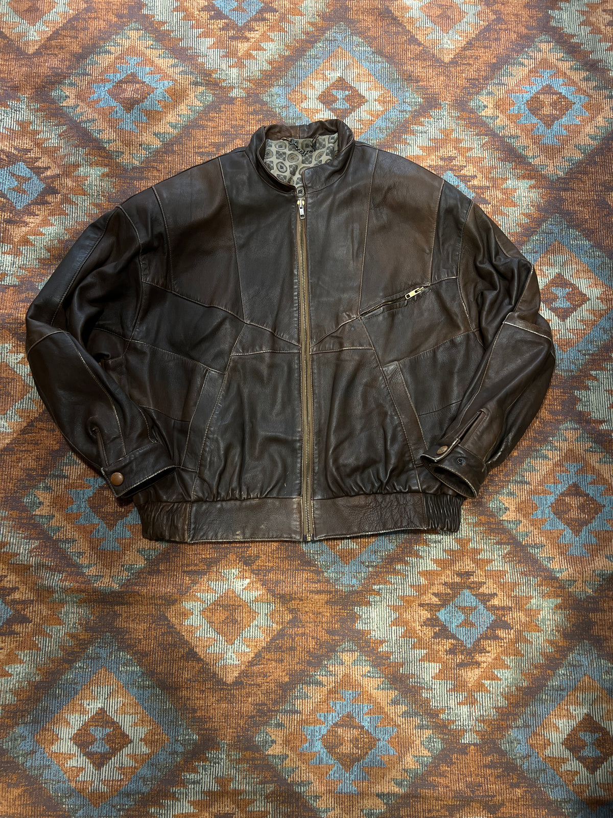 Leather jacket TG.48/50  NA73