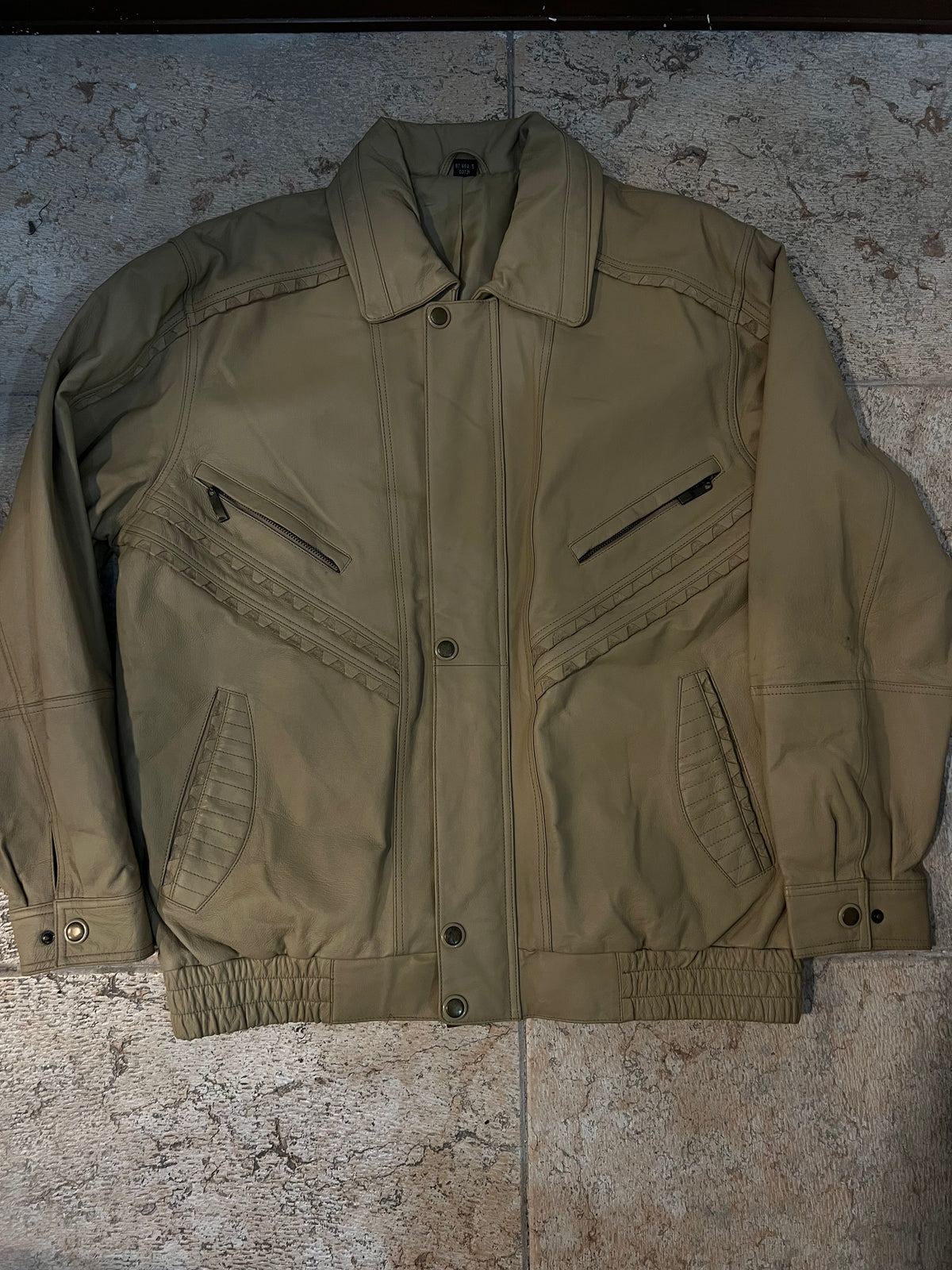 Leather jacket TG.52/54 NA41