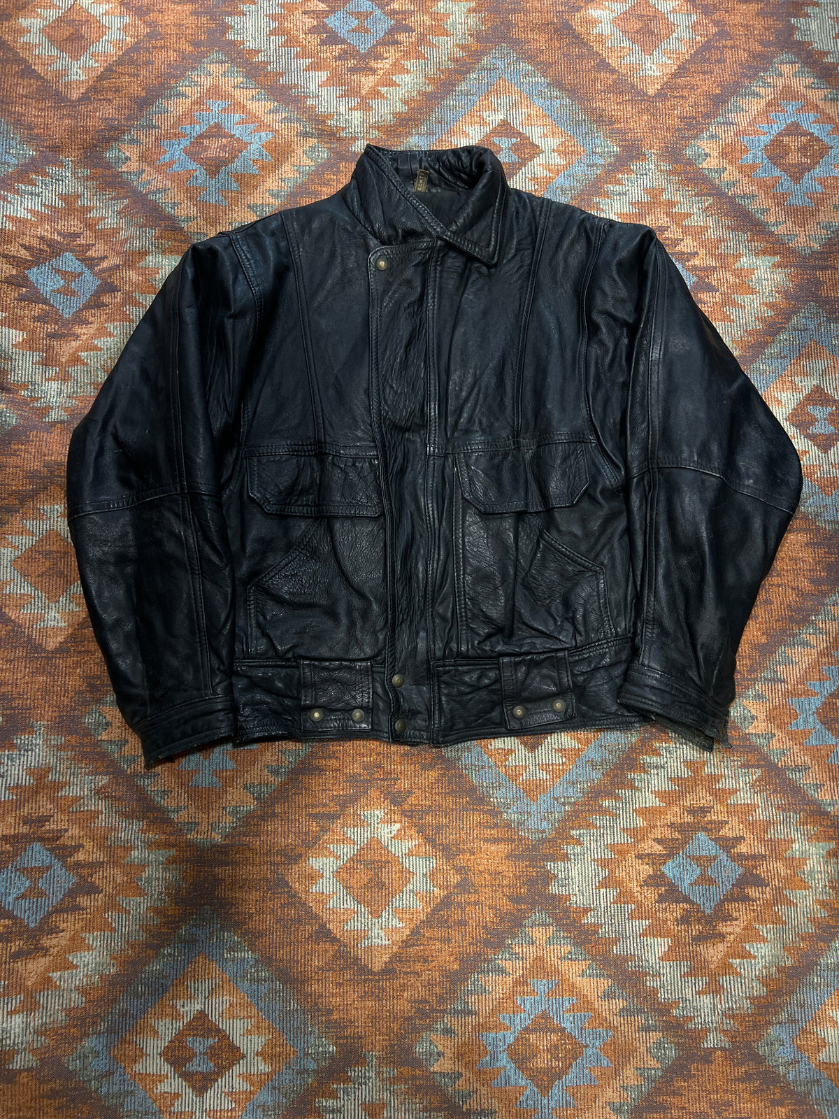Leather jacket TG.46/48 NA75