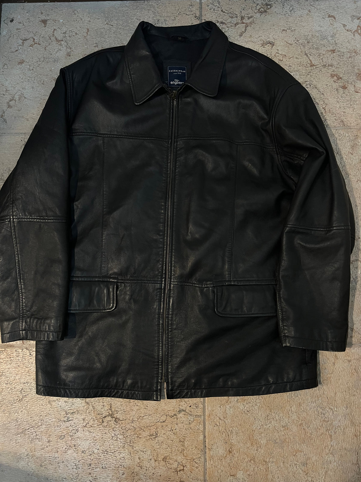 Leather jacket TG.52/54 NA31