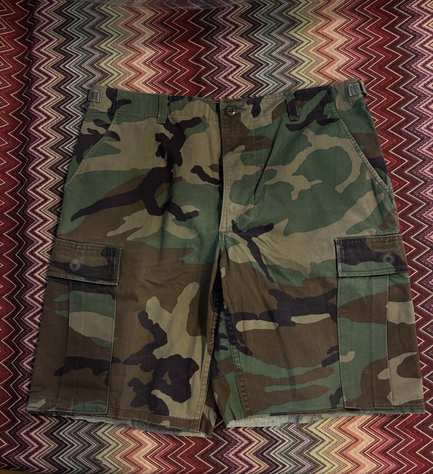 Camo cargo bermuda short pant