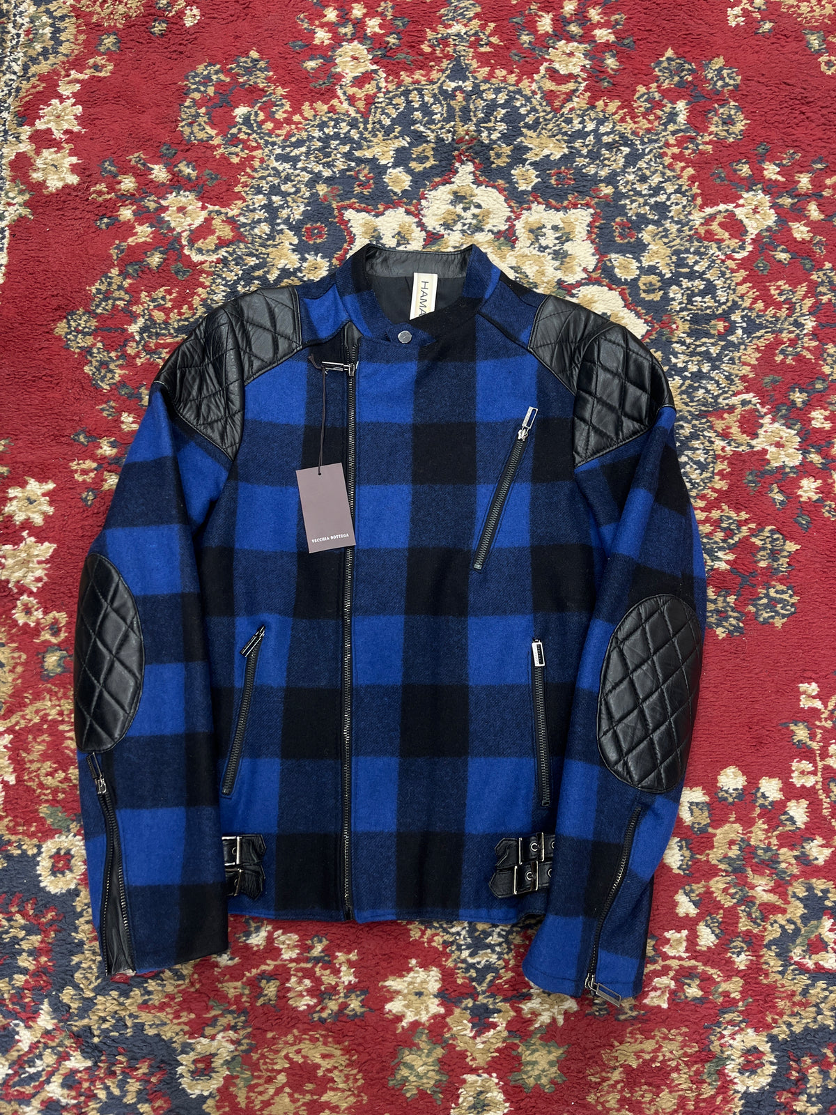 Biker pelle Tg.46/48 Av41