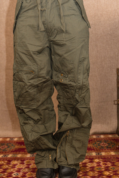 Pantalon militaire à fermeture éclair