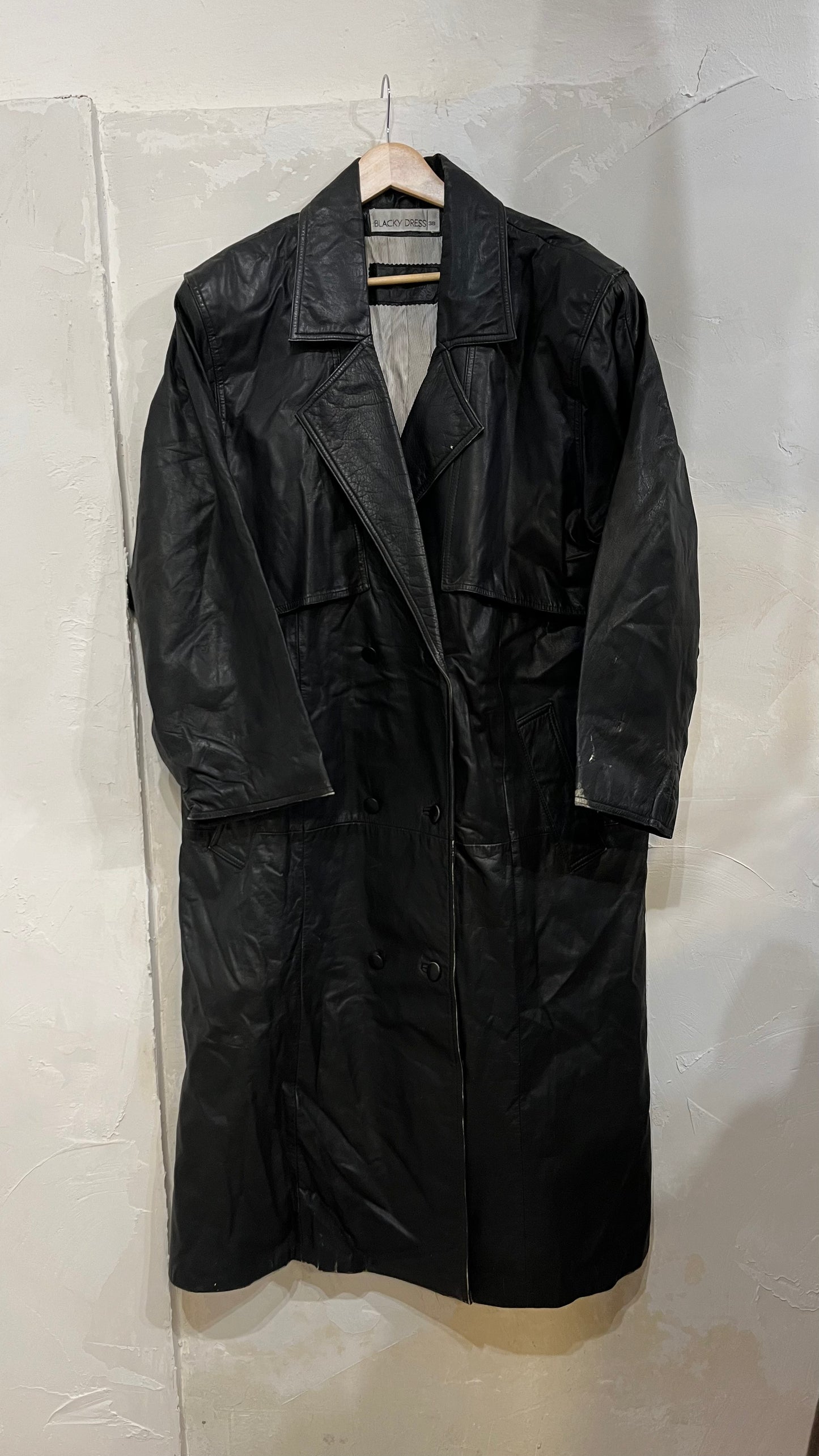 Trench pelle tg. 38/40 AV04