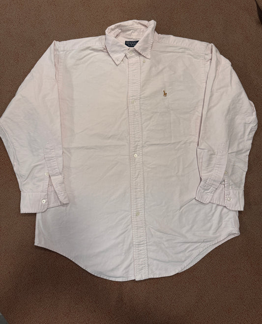 Camicia Ralph Lauren long white