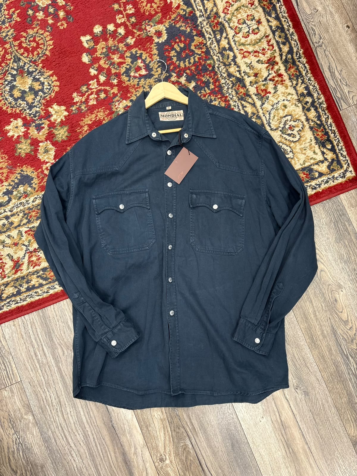 Denim blue shirt tg.XL Av32