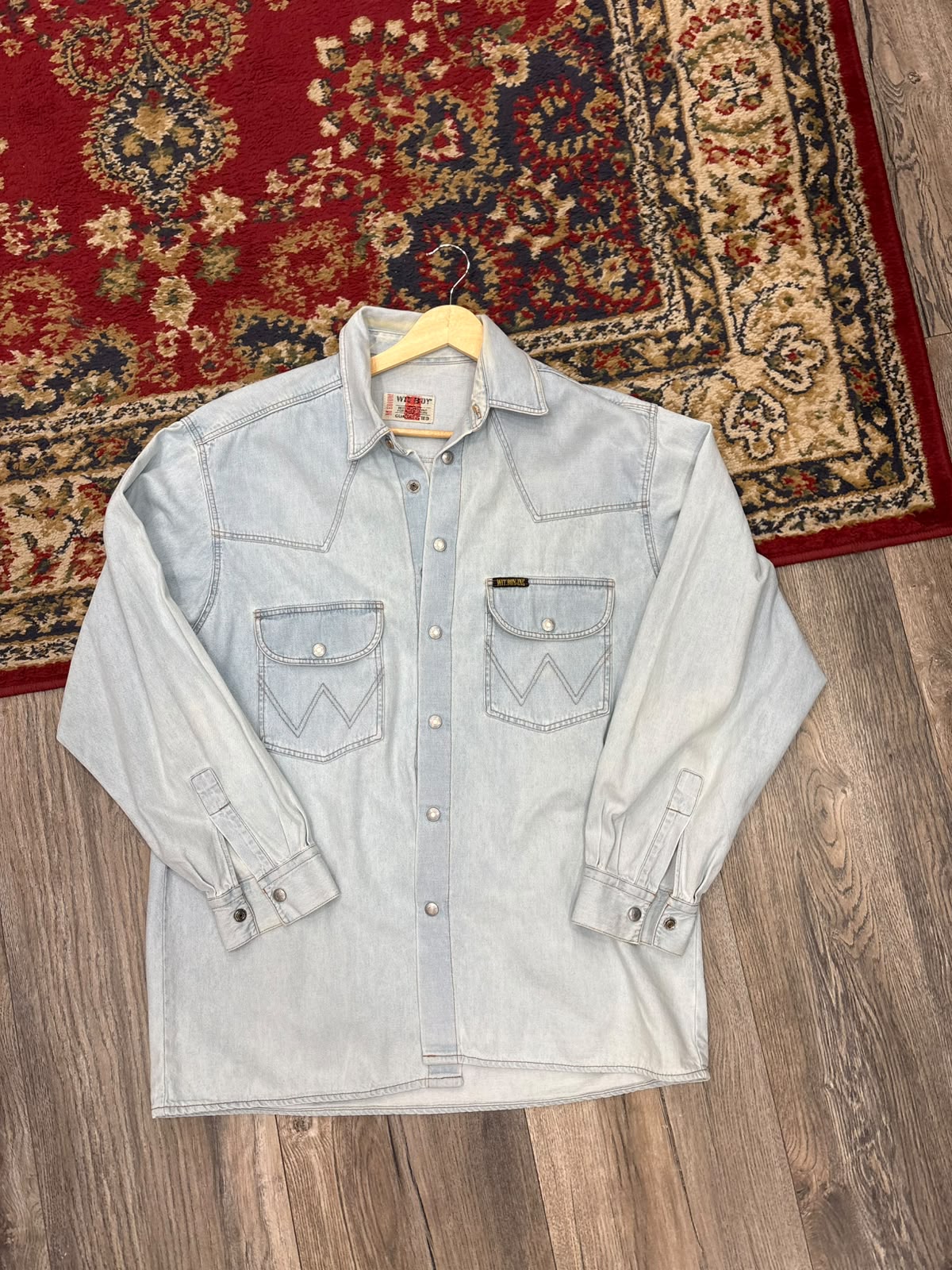 Denim shirt tg.M/L Av37