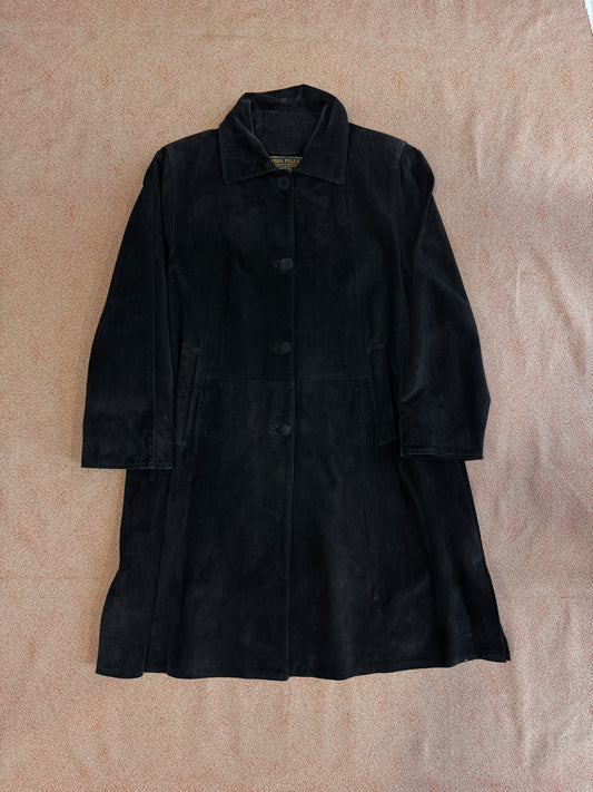 Leather Coat Tg. 42/44 over cod22