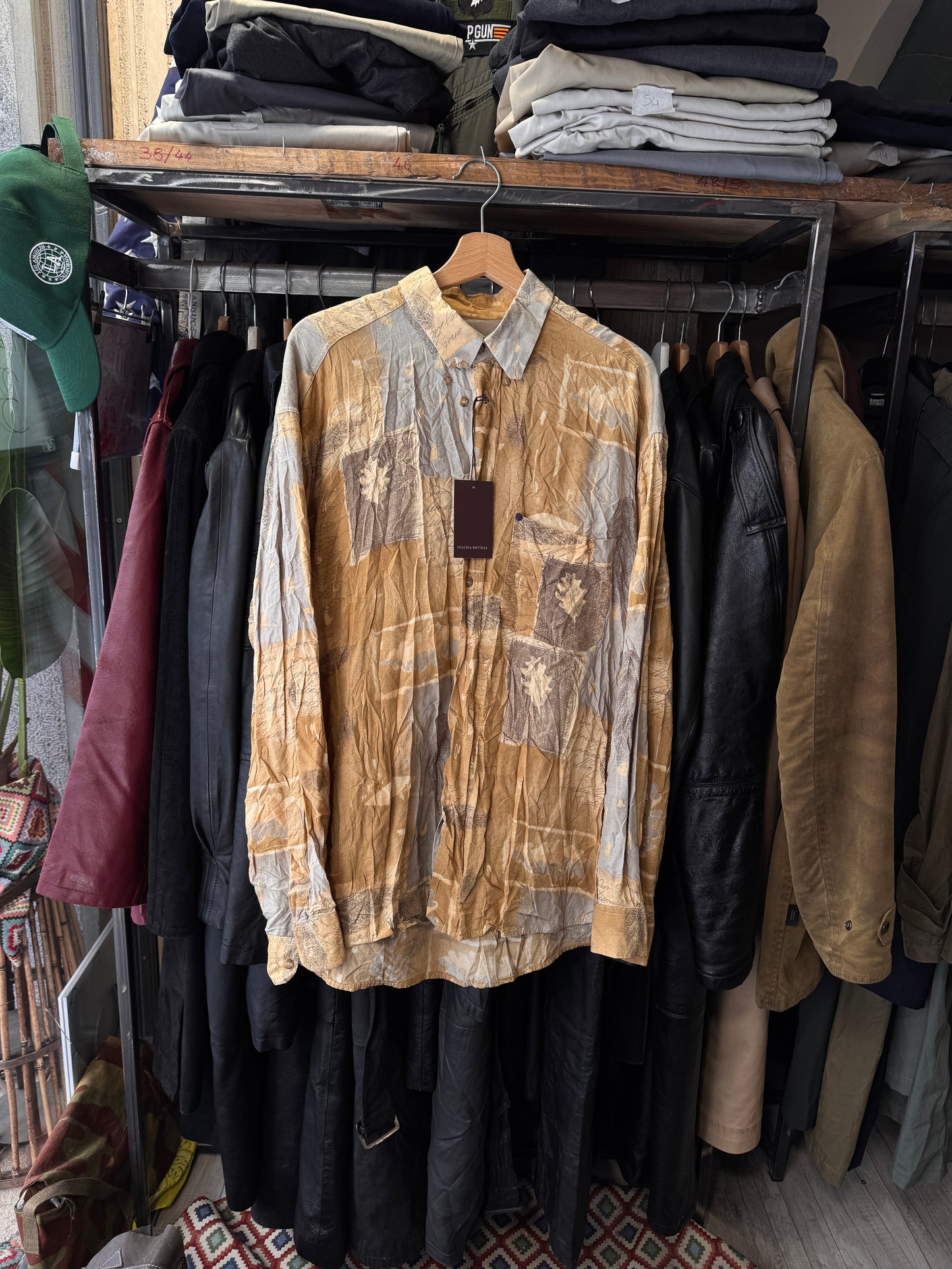 Camicia anni ‘80 tg. M/L cod25