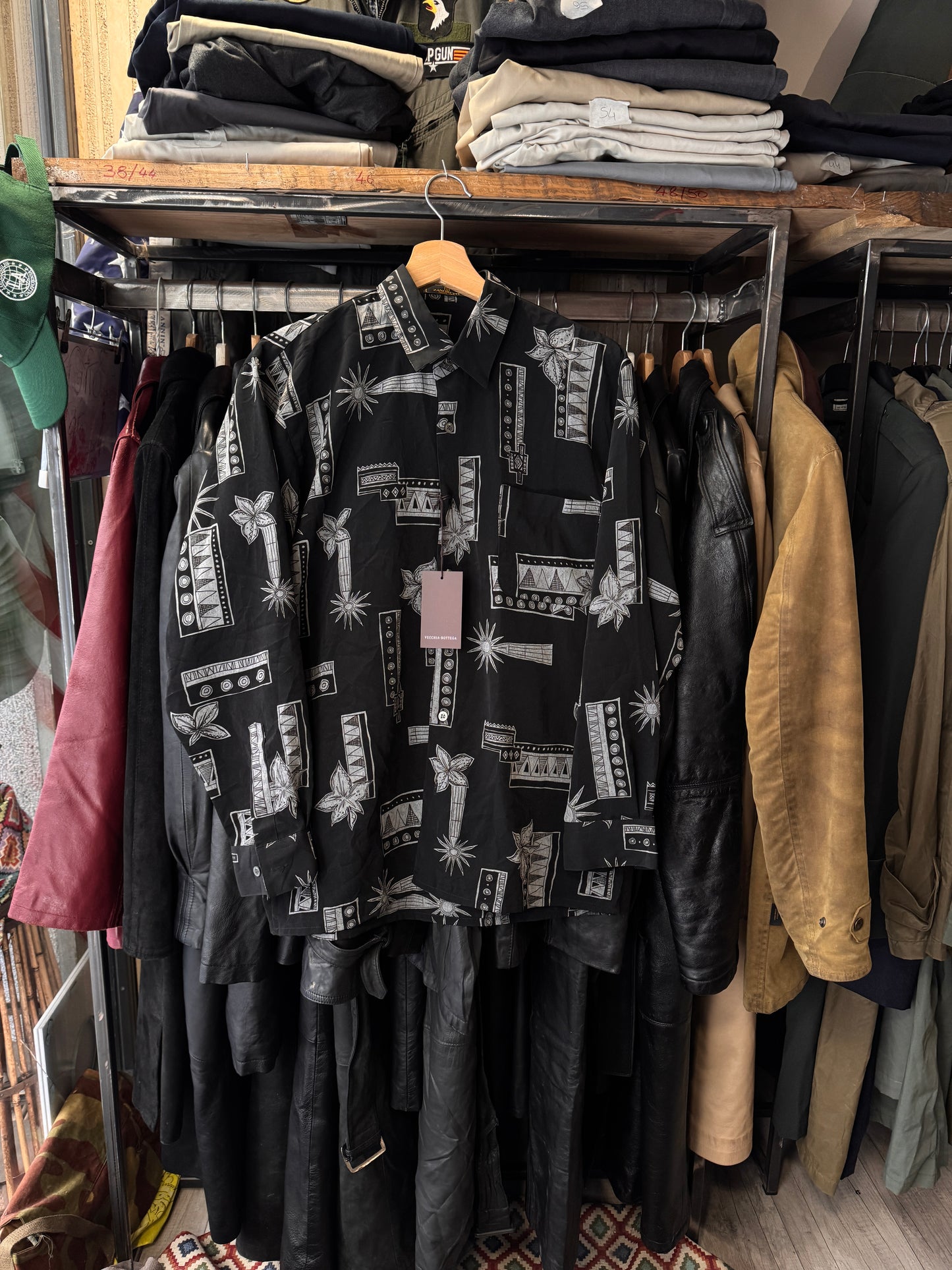 Camicia anni ‘80 tg. S/M cod21